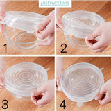 ULTIMATE FOOD PRESERVATION INSTANT LIDS - SET OF 12