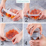 ULTIMATE FOOD PRESERVATION INSTANT LIDS - SET OF 12