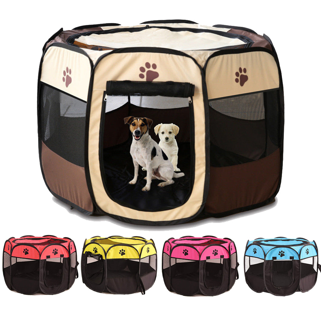 PORTABLE FOLDABLE PLAYPEN PET TENT