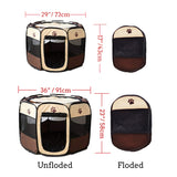 PORTABLE FOLDABLE PLAYPEN PET TENT